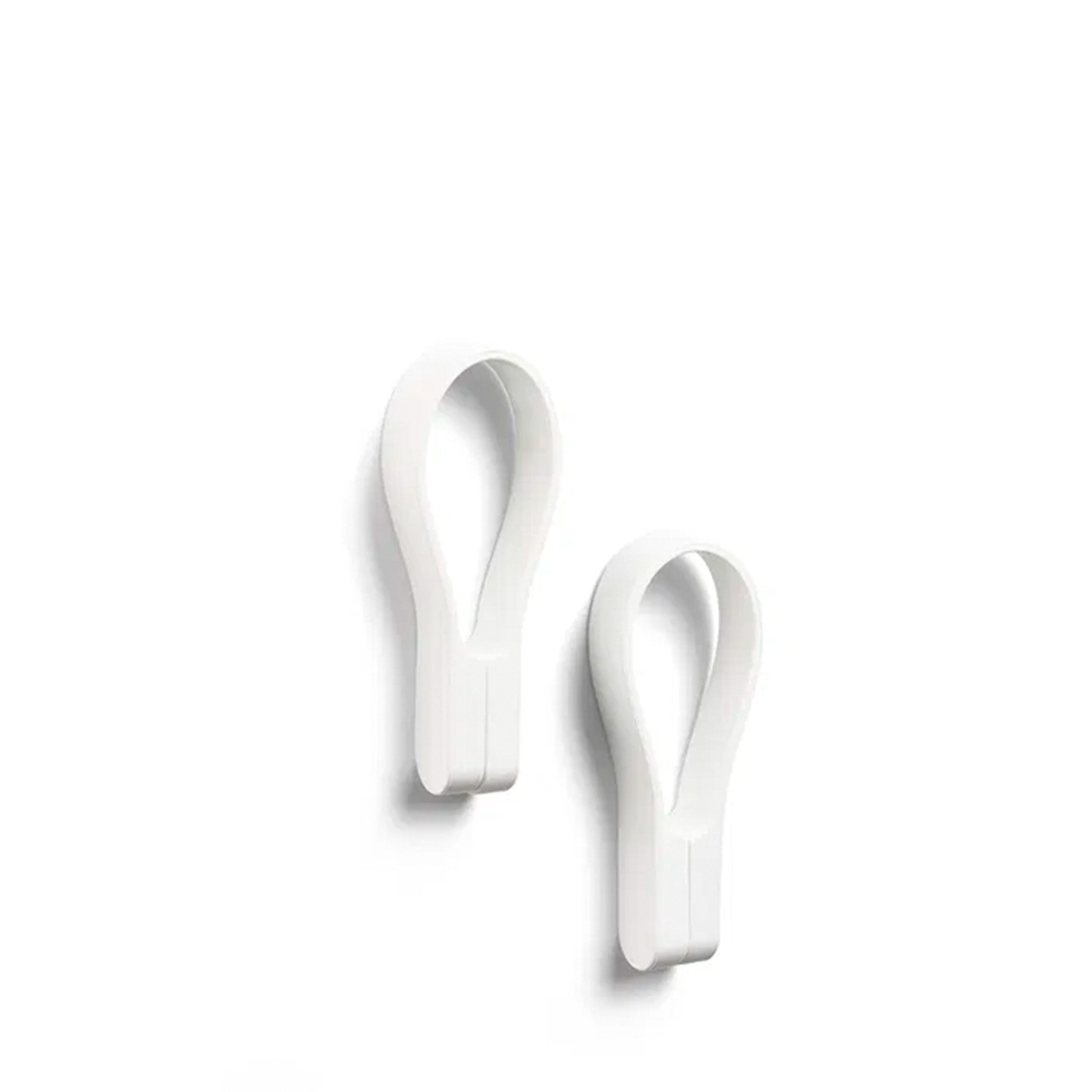 Loop håndklædestrop magnet 2 stk hvid